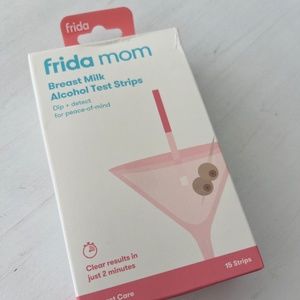 LOT OF 2 Frida Mom Breast Milk Alcohol Test Strips 30 Strips 2 Min Results 23/24